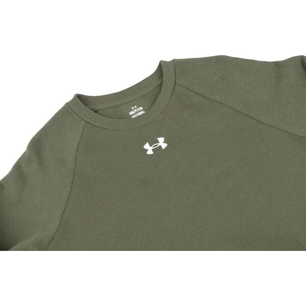 Under Armour Bluza męska Under Armour Rival Fleece Crew khaki 1379755 390 S