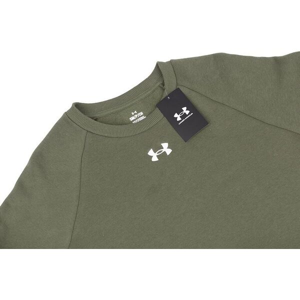 Under Armour Bluza męska Under Armour Rival Fleece Crew khaki 1379755 390 S