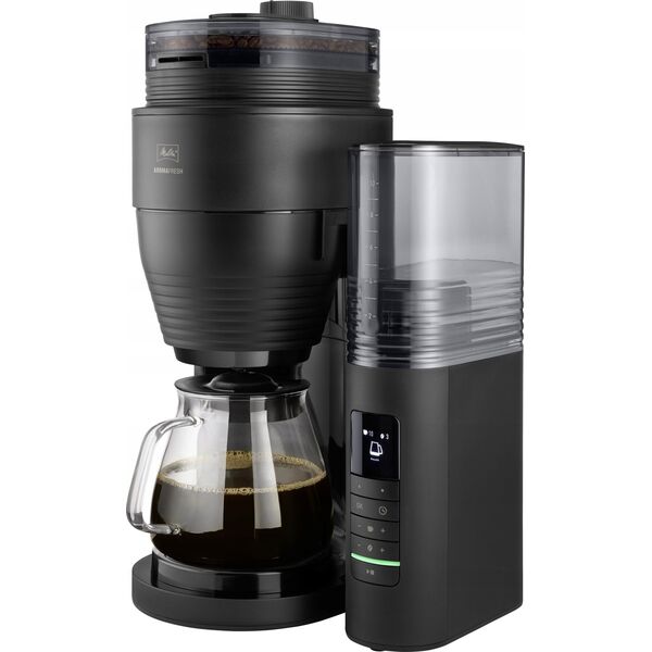 Ekspres przelewowy Melitta Melitta - AromaFresh II PRO Czarny Mat - Ekspres przelewowy z wbudowanym młynkiem