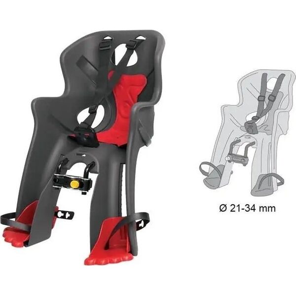 Bellelli BIKE SEAT FRONT CHILD RABBIT B-FIXGREY