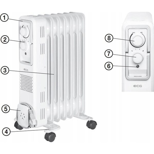 Grzejnik ECG Radiator ECG OR 2090