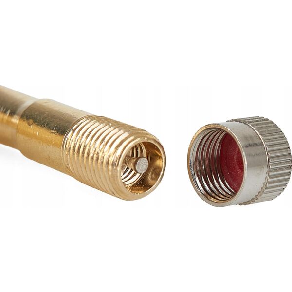 Geko Końcówka przedłużka do pompowania – mosiężna kątowa 45° 8mm (25/250)