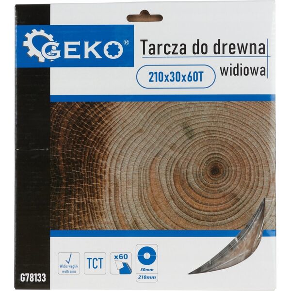 Geko Tarcza do drewna 210x30x60T (50)