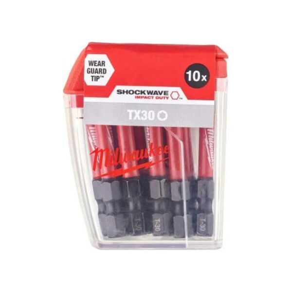 Milwaukee MILWAUKEE TIP T30 x 50mm ShW /10pcs.