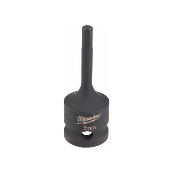 Milwaukee MILWAUKEE IMPACT SOCKET 1/2" HEX 5 SHANK