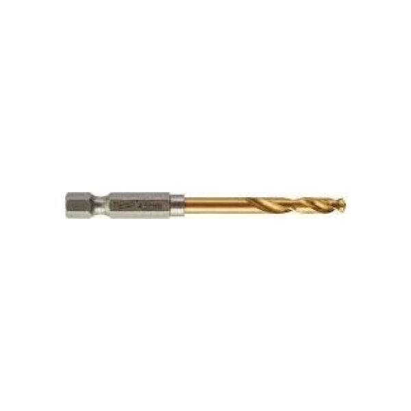 Wiertło Milwaukee Metal drills MILWAUKEE Shockwave HSS-G TIN 6mm, 10 pcs.