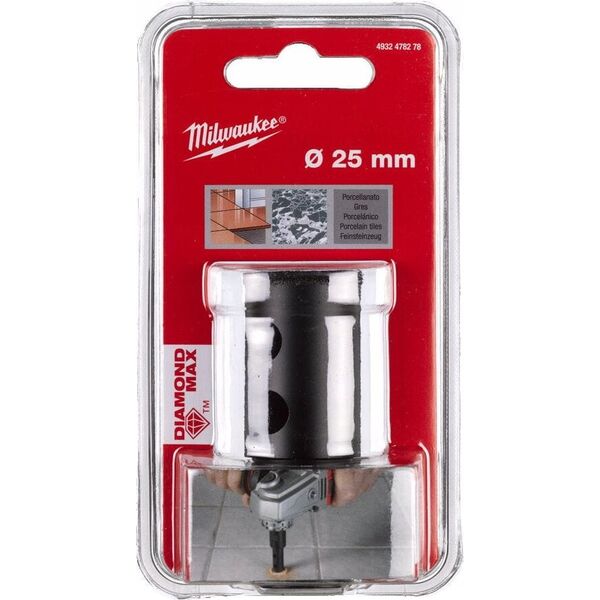 Milwaukee MILWAUKEE CROWN M14 25mm DIAMOND BREAD