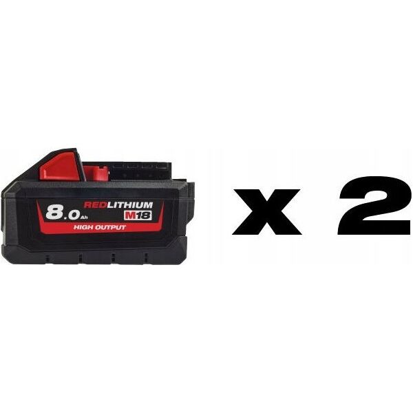 Milwaukee MILWAUKEE.SABER SAW M18FSZ-502X 2x5.0Ah