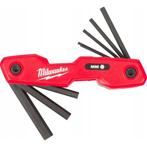 Milwaukee MILWAUKEE ALLEN WRENCH FOLDABLE SET 8 pcs.