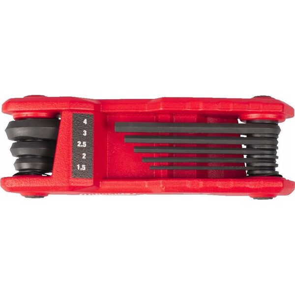 Milwaukee MILWAUKEE ALLEN WRENCH FOLDABLE SET 8 pcs.