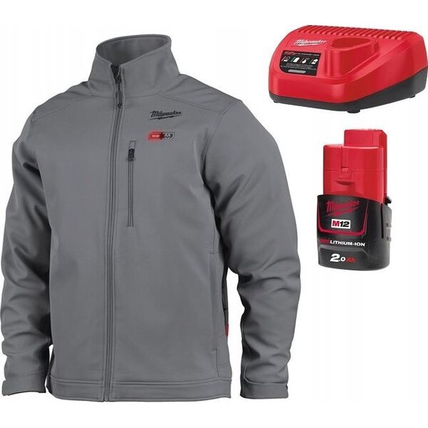 Kurtka męska Milwaukee MILWAUKEE.HEATING JACKET M12HJGREY5-201 (L) GRAY