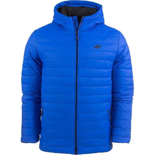 Kurtka męska 4f Kurtka męska puchowa 4F M240 niebieska 4FAW23TDJAM240 36S XL