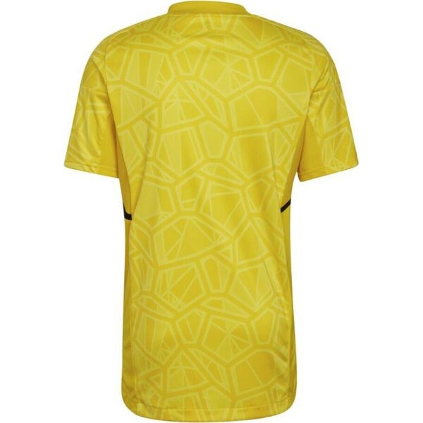 Adidas Koszulka męska adidas Condivo 22 Goalkeeper Jersey Short Sleeve żółta HF0138 XL