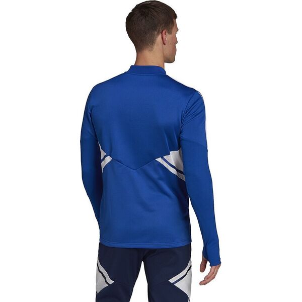 Adidas Bluza męska adidas Condivo 22 Training 1/2 zip niebiesko-biała HA6271 M