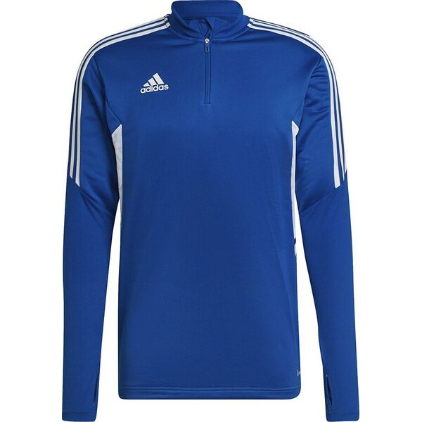 Adidas Bluza męska adidas Condivo 22 Training 1/2 zip niebiesko-biała HA6271 XL