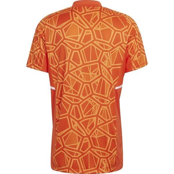 Adidas Koszulka męska Condivo 22 Goalkeeper Jersey Short Sleeve pomarańczowa HB1621 L