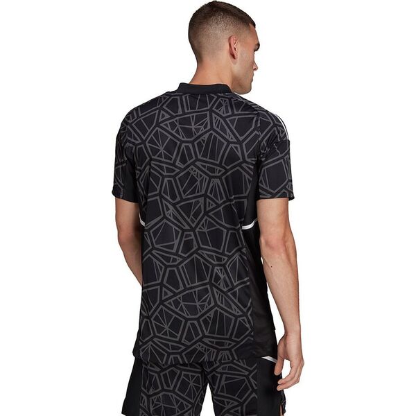 Adidas Koszulka męska Condivo 22 Goalkeeper Jersey Short Sleeve czarna HB1619 L