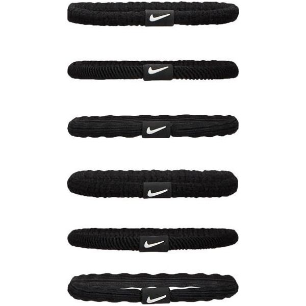 Nike Gumki do włosów Nike Flex 6 szt. czarne N1009194091OS