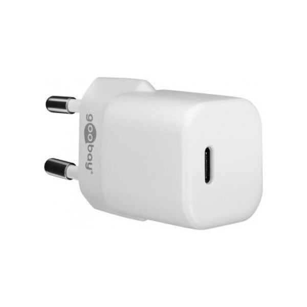 Ładowarka Goobay Szybka ładowarka USB-C PD Nano (20 W) biały