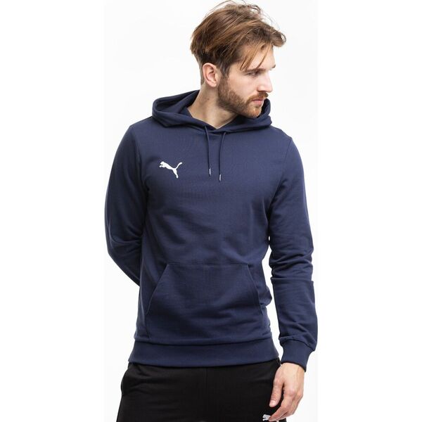Puma Bluza męska Puma Team Goal Casuals Hoody granatowa 658618 06 XL