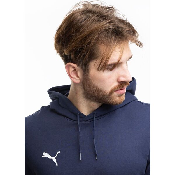 Puma Bluza męska Puma Team Goal Casuals Hoody granatowa 658618 06 L