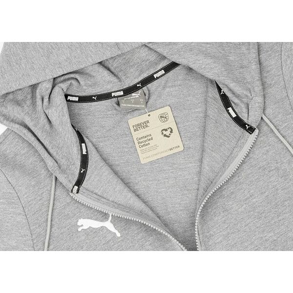 Puma Bluza męska Puma Team Goal Casuals Hooded szara 658595 33 M