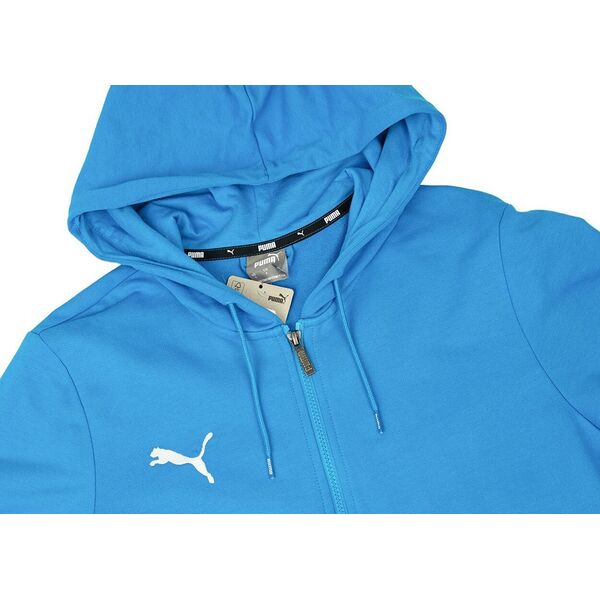 Puma Bluza męska Puma Team Goal Casuals Hooded niebieska 658595 02 M