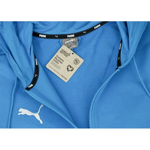 Puma Bluza męska Puma Team Goal Casuals Hooded niebieska 658595 02 M
