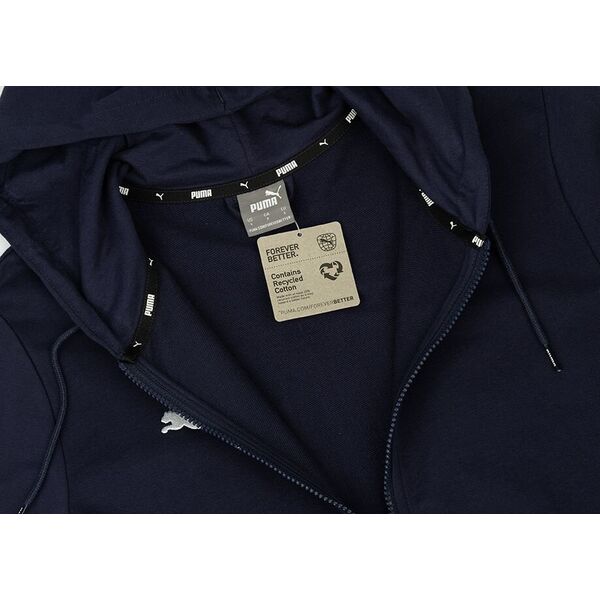 Puma Bluza męska Puma Team Goal Casuals Hooded granatowa 658595 06 S