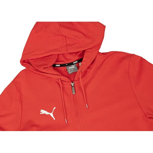 Puma Bluza męska Puma Team Goal Casuals Hooded czerwona 658595 01 L