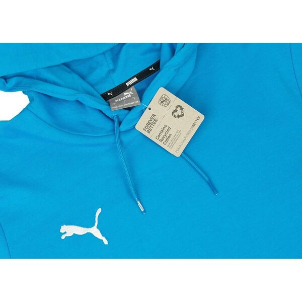 Puma Bluza męska Puma Team Goal Casuals Hoody niebieska 658618 02 L
