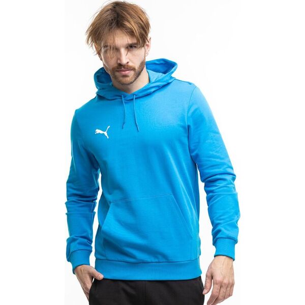 Puma Bluza męska Puma Team Goal Casuals Hoody niebieska 658618 02 M