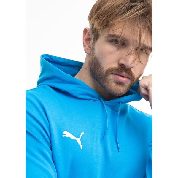 Puma Bluza męska Puma Team Goal Casuals Hoody niebieska 658618 02 M