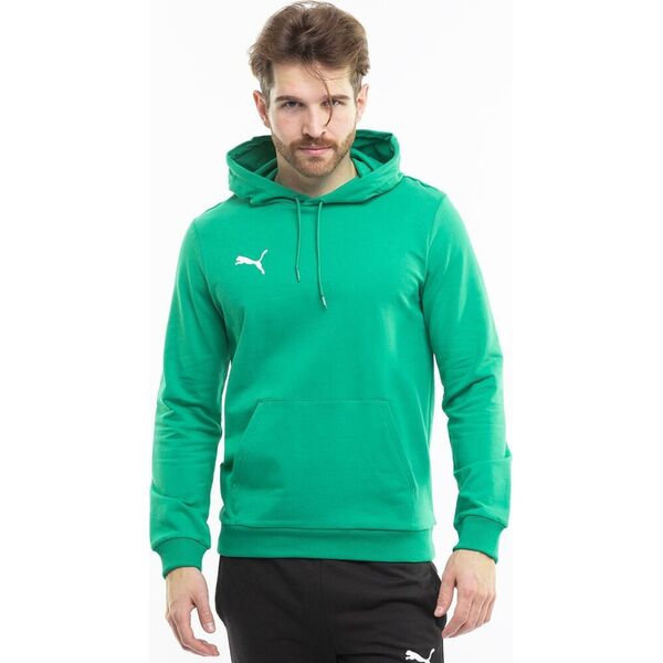 Puma Bluza męska Puma Team Goal Casuals Hoody zielona 658618 05 M