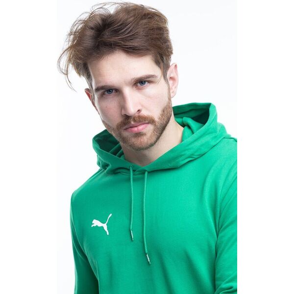 Puma Bluza męska Puma Team Goal Casuals Hoody zielona 658618 05 M