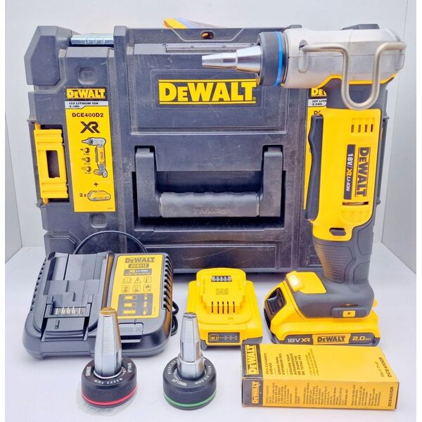 Dewalt AKUMULATOROWY ROZSZERZACZ DO PEX KALIBRATOR 18V XR 2*2.0AH