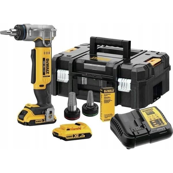Dewalt AKUMULATOROWY ROZSZERZACZ DO PEX KALIBRATOR 18V XR 2*2.0AH