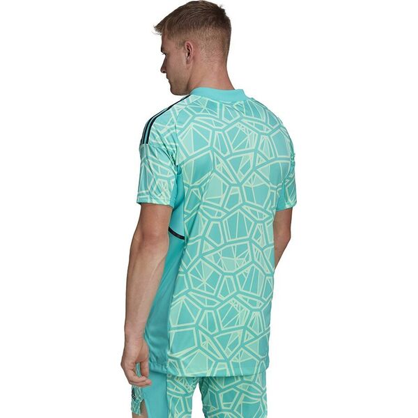 Adidas Koszulka męska Condivo 22 Goalkeeper Jersey Short Sleeve zielona HB1618 S