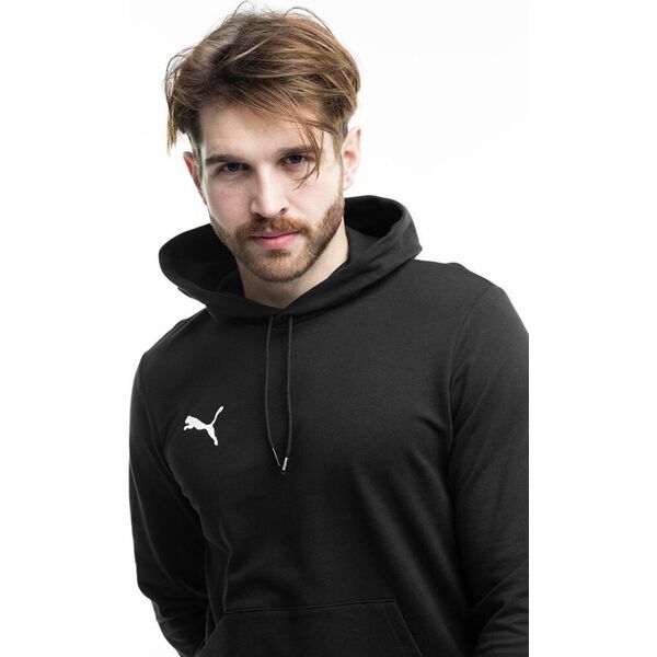 Puma Bluza męska Puma Team Goal Casuals Hoody czarna 658618 03 XL