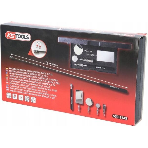 Sourcing 5-piece mirror set KS TOOLS