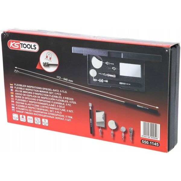 Sourcing 5-piece mirror set KS TOOLS