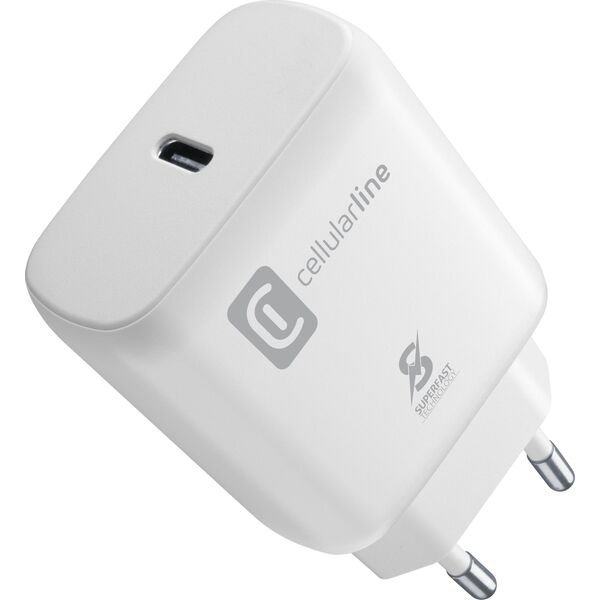 Ładowarka Sourcing CELLULARLINE USB TYPE-C CHARGER SAMSUNG