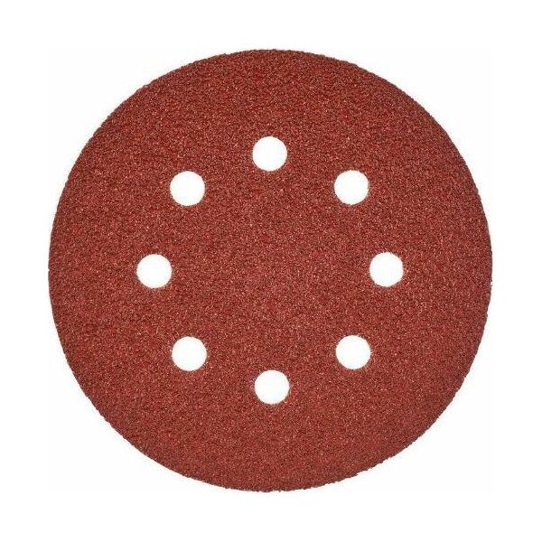 Milwaukee MILWAUKEE ABRASIVE DISC 125mm GR 40 25pcs. VELCRO 8 HOLES