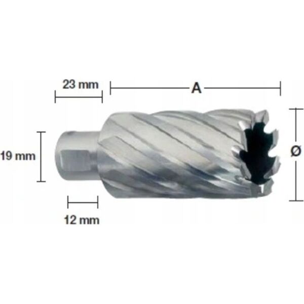 Milwaukee MILWAUKEE TREPANATION DRILL 20x30mm / CIRCULAR CUTTER