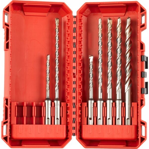 Wiertło Milwaukee MILWAUKEE SDS PLUS M2 DRILL SET. 7pcs /5-6-8x110mm - 6-8-10-12x160mm/