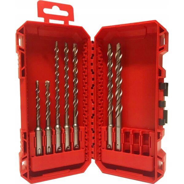 Wiertło Milwaukee MILWAUKEE SDS PLUS M2 DRILL SET. 7pcs /5-6-8x110mm - 6-8-10-12x160mm/