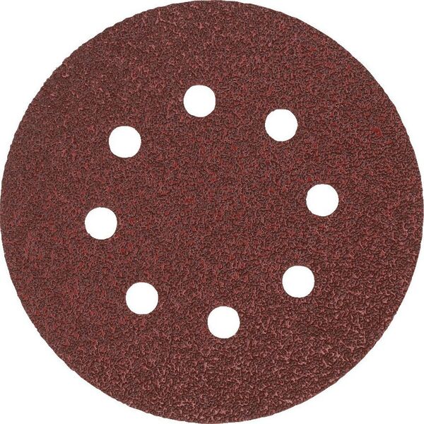 Milwaukee MILWAUKEE ABRASIVE DISC 125mm 8 HOLES P60 /50 pcs.