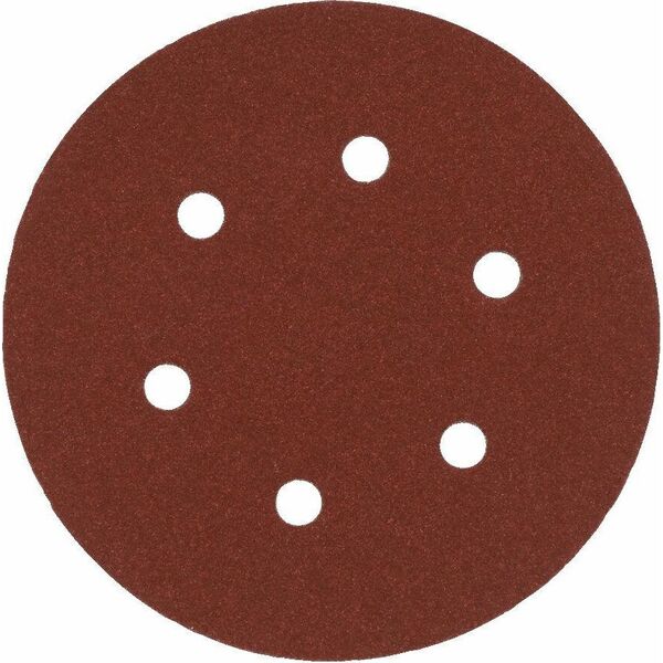 Milwaukee MILWAUKEE ABRASIVE DISC 150mm 6 HOLES P240 /50 pcs.