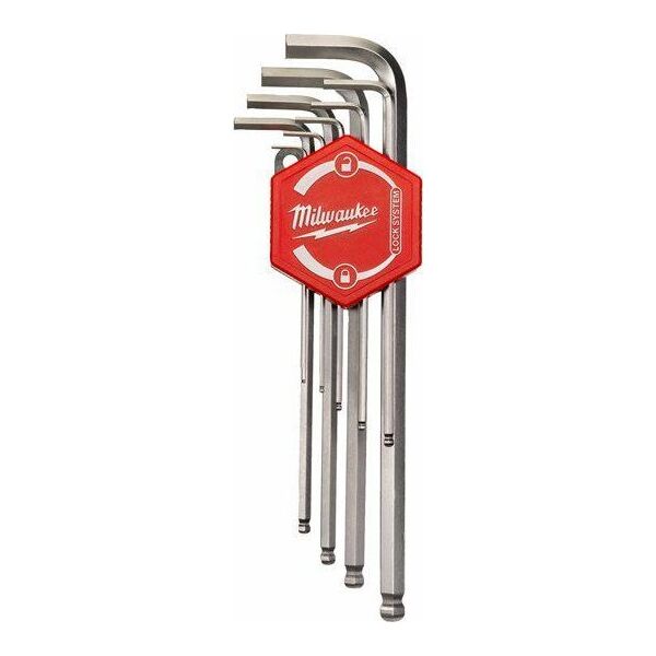 Milwaukee MILWAUKEE IMBUS WRENCH SET 9 pcs.