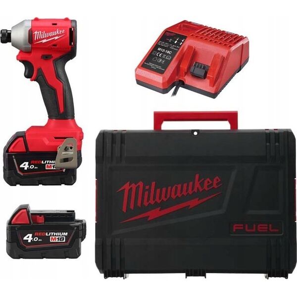 Milwaukee MILWAUKEE.IMPACT DRIVER. M18BLIDRC-402C EU 190Nm 2x4.0Ah BL